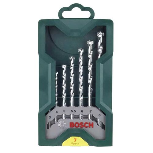 Jogo de Brocas Bosch para concreto com 7 peças - 2607019581000