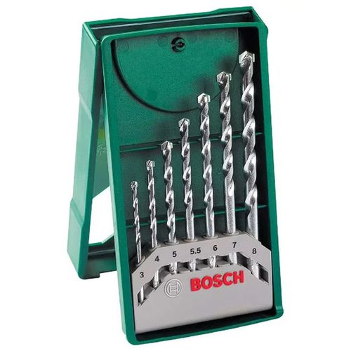 Jogo de Brocas Bosch para concreto com 7 peças - 2607019581000