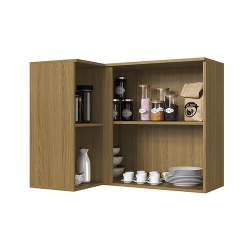 Aéreo Basculante de Cozinha Decibal Concept 1 Porta CO7112 - Ipê