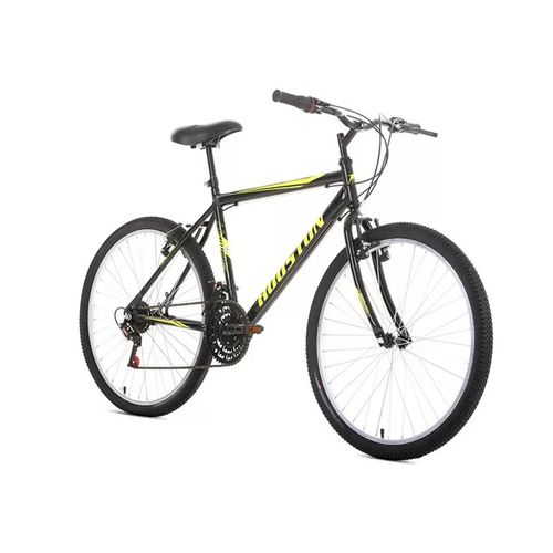 Bicicleta Houston Hammer Aro 26 Freio V-Brake 21 Marchas - Preta