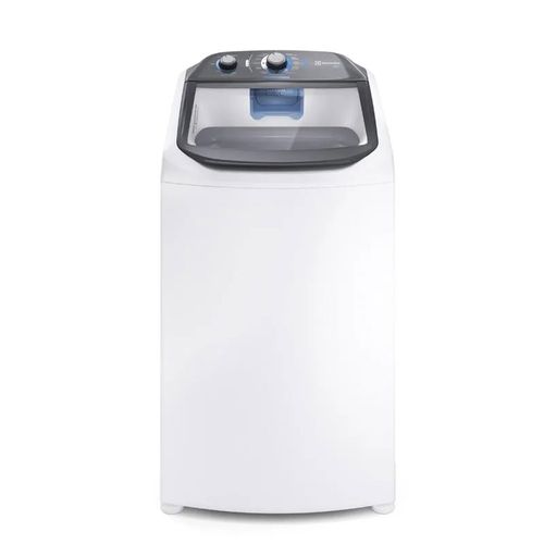 Lavadora de roupa Electrolux LDA13 13Kg Efficient com Cesto em Inox - Branca