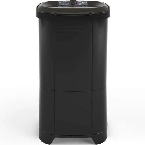 Lavadora de roupa Tanquinho Mueller semiautomático 14Kg - Preto