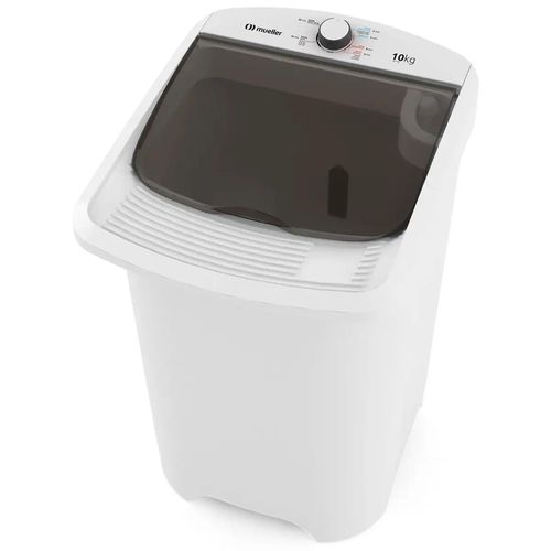 Lavadora de Roupa Tanquinho Mueller 10Kg com superesfregador MLT10C - Branco