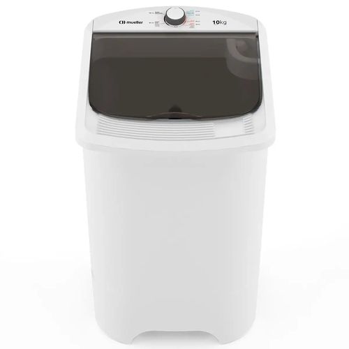 Lavadora de Roupa Tanquinho Mueller 10Kg com superesfregador MLT10C - Branco
