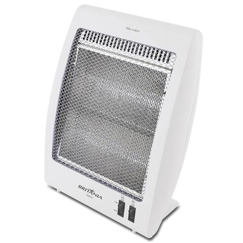 Aquecedor Britânia AB800B 800W com Lâmpada Halogênica - Branco