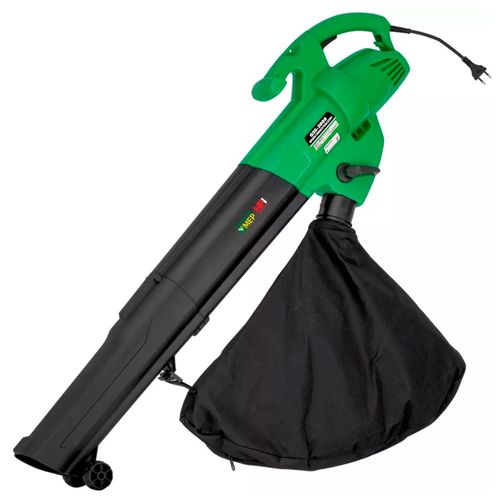 Soprador Sugador Elétrico Garthen GSS-3000 3000W Verde e Preto