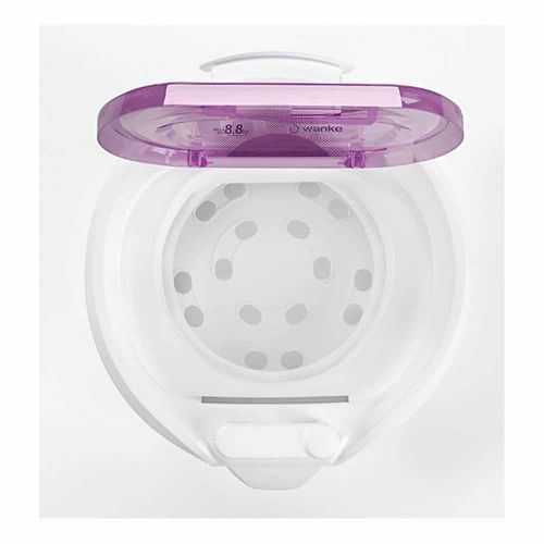 Centrífuga de Roupas Wanke Bella Eco 8,8Kg - Branca/Lilás