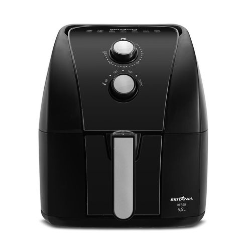 Fritadeira Britânia Air Fryer 5,5 litros BFR50 - Preta