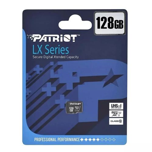 Cartão de Memoria Patriot Micro SD 128GB Classe 10 PSF128GMDC10