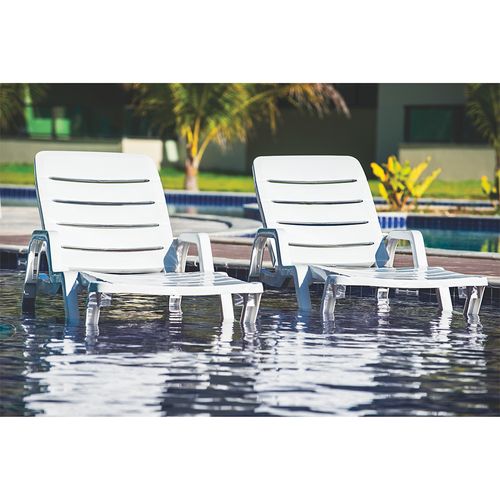 Espreguiçadeira Tramontina Leblon - Branca