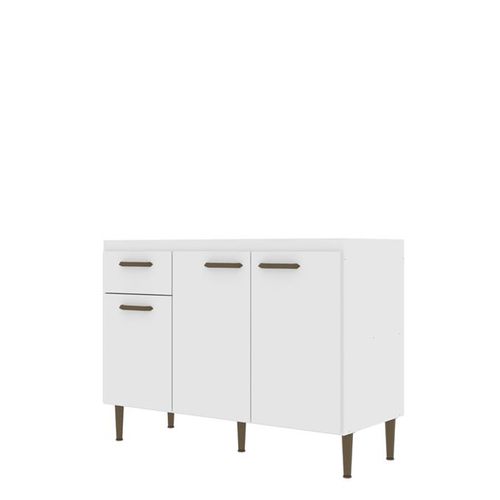 Balcão pia Decibal Berlim CO6310 Branco