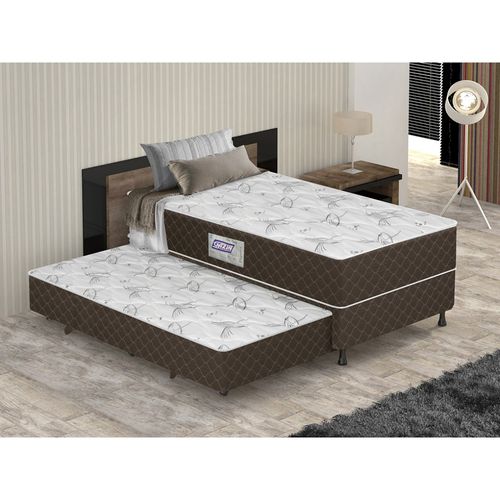 Conjunto Colchão Gazin Conjugado Elegance com Auxiliar 088m