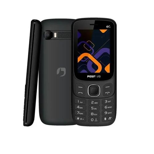 Celular P41 Positivo 4G Tecla Grande - Preto