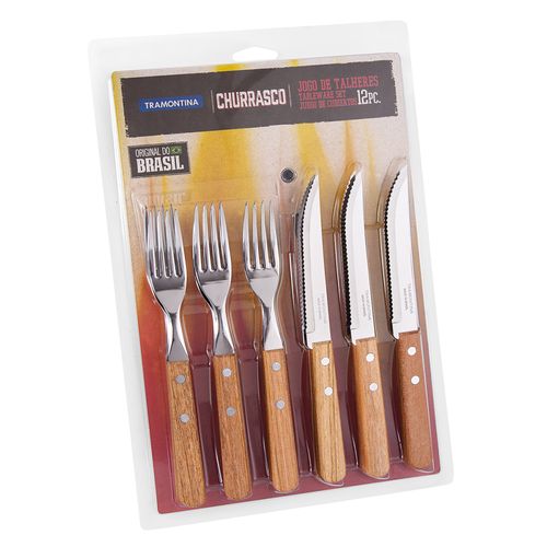 Jogo de talheres Tramontina para churrasco Dynamic – 12 peças