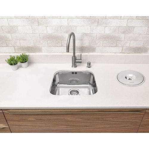 Cuba de Cozinha Tramontina Aço Inox Alto Brilho 40 x 34cm - 94020203