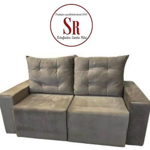 Estofado Santa Rita 02 Lugares Inglaterra - Bege