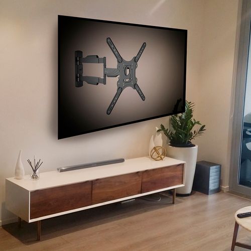 Suporte para Televisor ELG LED A02V4 de 26" a 55" - Preto