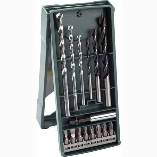 Jogo de Brocas e Pontas Bosch com 15 peças