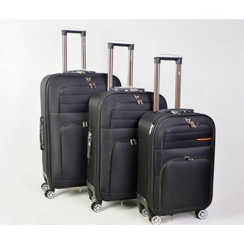 Mala Para Viagem BKR Berlin Tamanho Médio Cor Preta