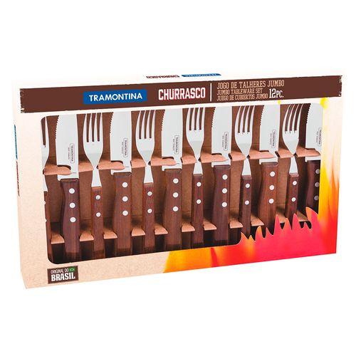 Conjunto para Churrasco Tramontina 12 Peças - 22299059