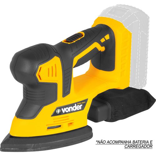 Lixadeira Delta Vonder ILDV 1814 - 18V - Sem bateria e carregador