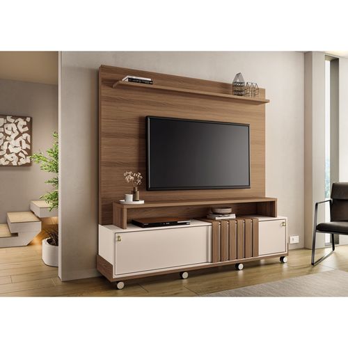 Estante Home HB Bold 1.8 - Castanho / Off White