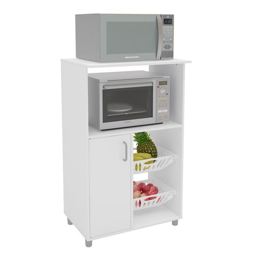 Fruteira Politorno Confins 01 Porta 02 Cestas - Branca