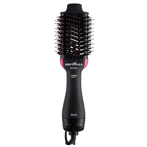 Escova Secadora Britânia BEC02PR Bivolt 4 em 1