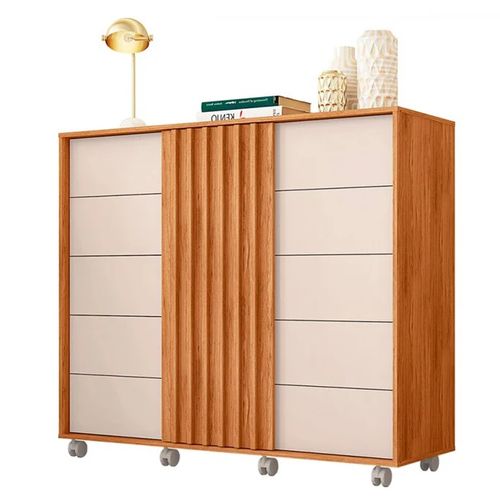 Cômoda Caemmun Pegasus - Freijó/Off White