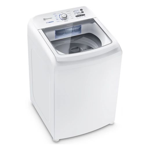 Lavadora de Roupa Electrolux LED17 Essential Care 17Kg Cesto Inox - Branca