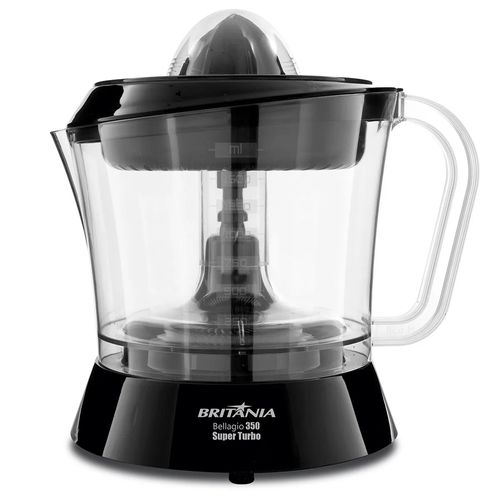 Espremedor de Frutas Britânia Bellagio 1,5 litros - Preto