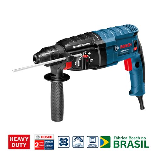 Martelete Bosch GBH 2-24 Perfurador e Rompedor 800W