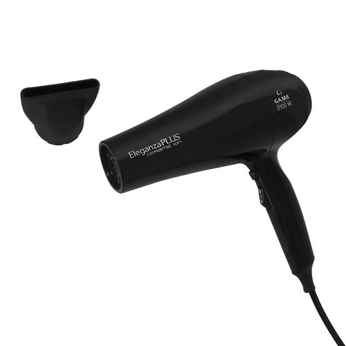 Secador de Cabelo Gama Eleganza Plus Ceramic Íon 2100W - Preto
