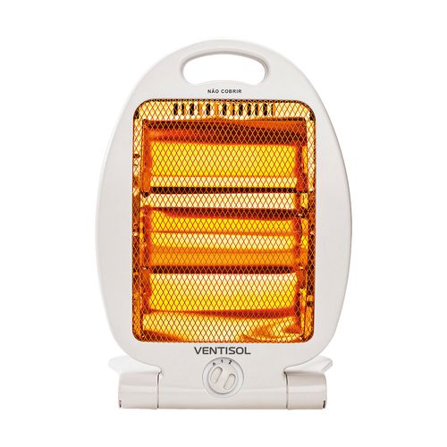 Aquecedor Elétrico Ventisol Quartzo AQ-02 Portátil - Branco