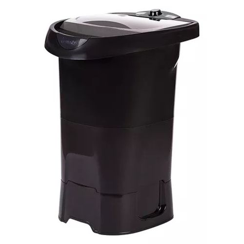 Lavadora de roupa Wanke Lis 4 Kg Lwli040t - Preta