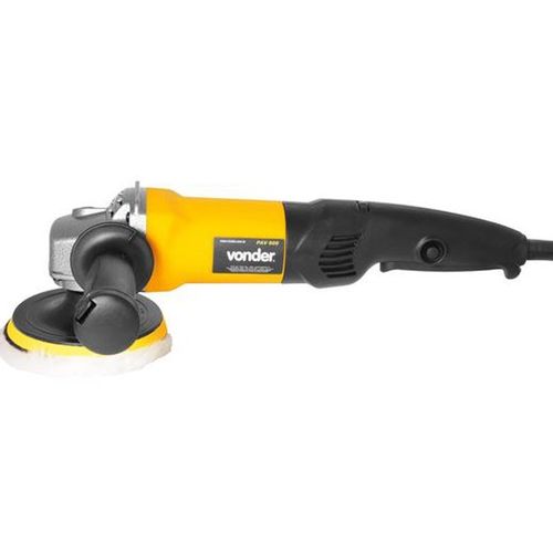 Politriz Angular 5" Vonder PAV 600 - Preto/Amarelo