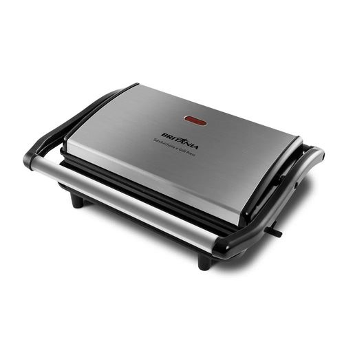 Grill e Sanduicheira Britânia BGR27I Press 2 em 1 850W