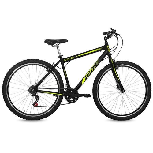 Bicicleta South Bike Gross Aro 29 - Freio V-Brake - 18 Marchas - Preta