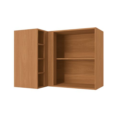 Aéreo de Canto Kappesberg Ciela R647 70,4X98X37,5 01 Porta - Canela/Azul