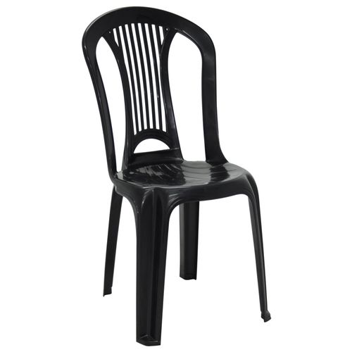 Cadeira Tramontina Atlantida PVC - Preta
