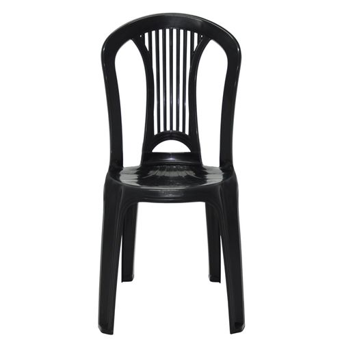 Cadeira Tramontina Atlantida PVC - Preta