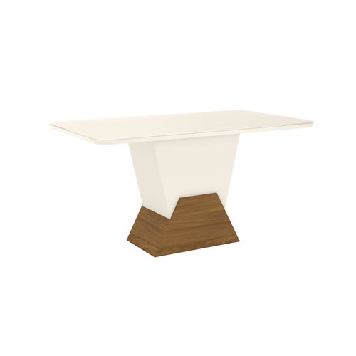 Mesa de Jantar Henn Marina 1600 x 900 - Off White/Nature