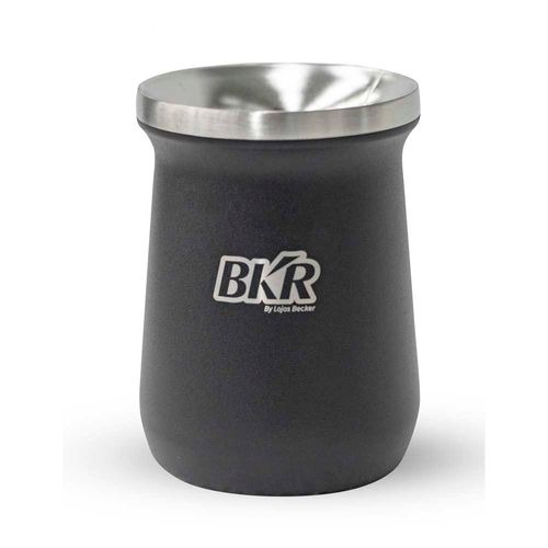 Cuia Térmica Inox BKR 260ml - Preta