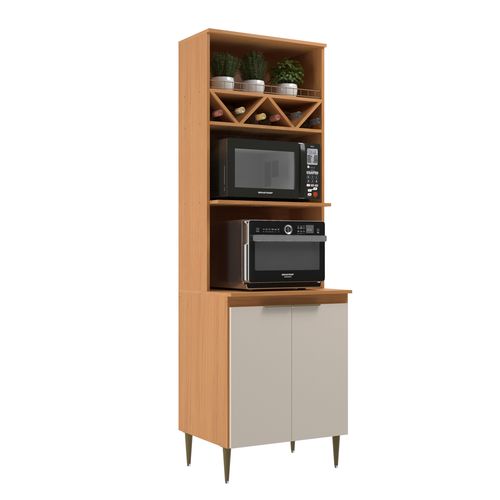 Torre Quente Móveis Sul Brisa 5352 205x65cm 2 Portas - Angelin/Off White