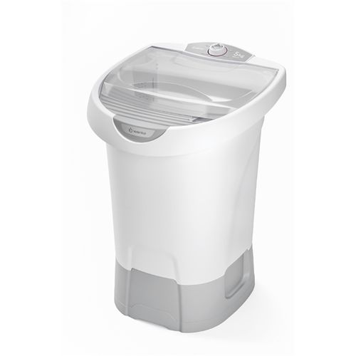 Lavadora de Roupa Semiautomática Wanke Sally 5Kg - Branca