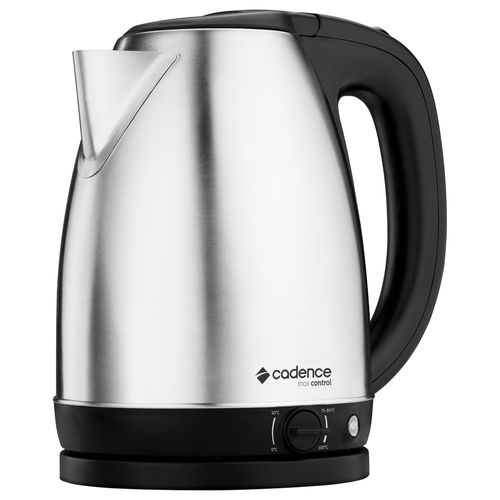 Chaleira Elétrica Cadence Inox Control CEL850 com Controle de Temperatura 1,8 Litros