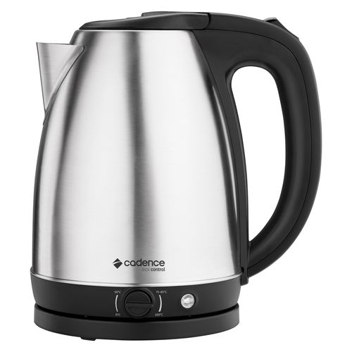 Chaleira Elétrica Cadence Inox Control CEL850 com Controle de Temperatura 1,8 Litros