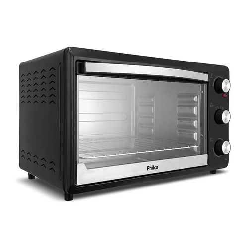 Forno Elétrico Philco PFE44P Dupla Resistência 44L - Preto