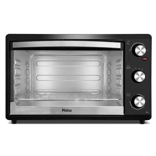 Forno Elétrico Philco PFE44P Dupla Resistência 44L - Preto
