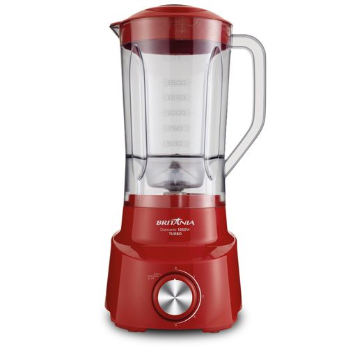 Liquidificador Britânia Diamante 800 com Filtro Vermelho